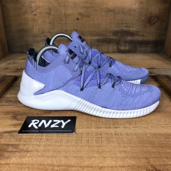Nike Shoes - NEW Nike Free TR Flyknit Iron Purple